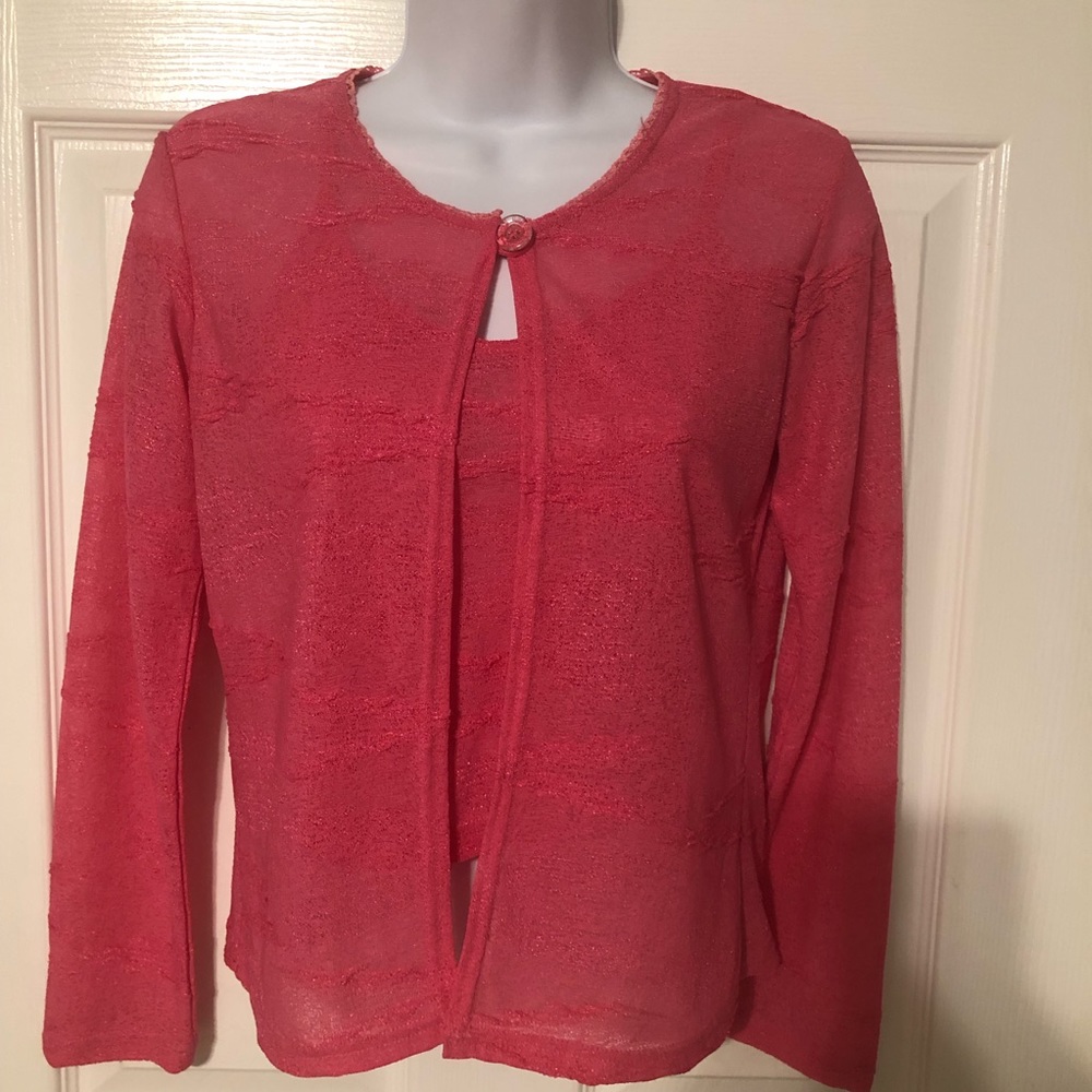 Paris pink top
